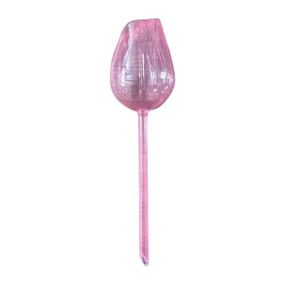 Plastic Tulip Plant Watering Globes Transparent Water Conservation Plant Water Dripper Time-Saving Potted Watering Artifact