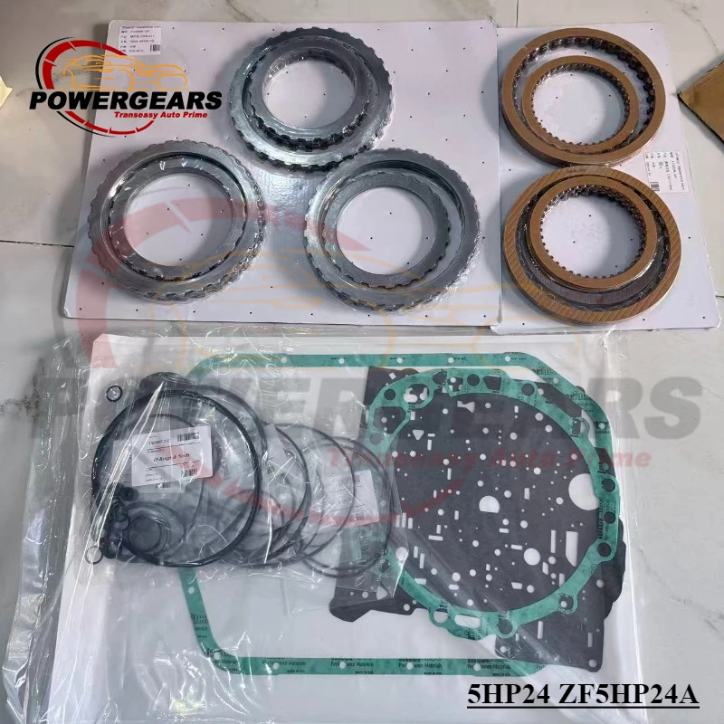 

5HP24 ZF5HP24A Ремкомплект коробки передач, фрикционные стальные пластины, прокладки, сальник, костюм для BMW LAND ROVER RANGE ROVER 5HP24A