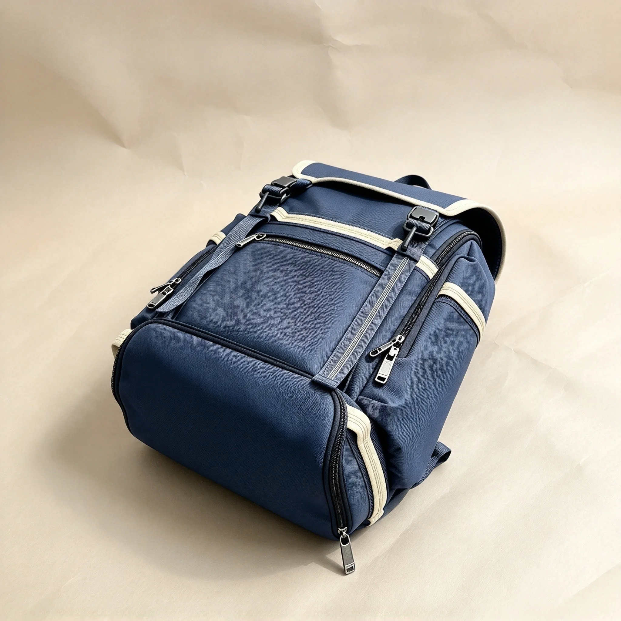Lightweight Durable Ballistic Nylon Backpack for Men, Business Travel Daily Commute Rucksack view 5