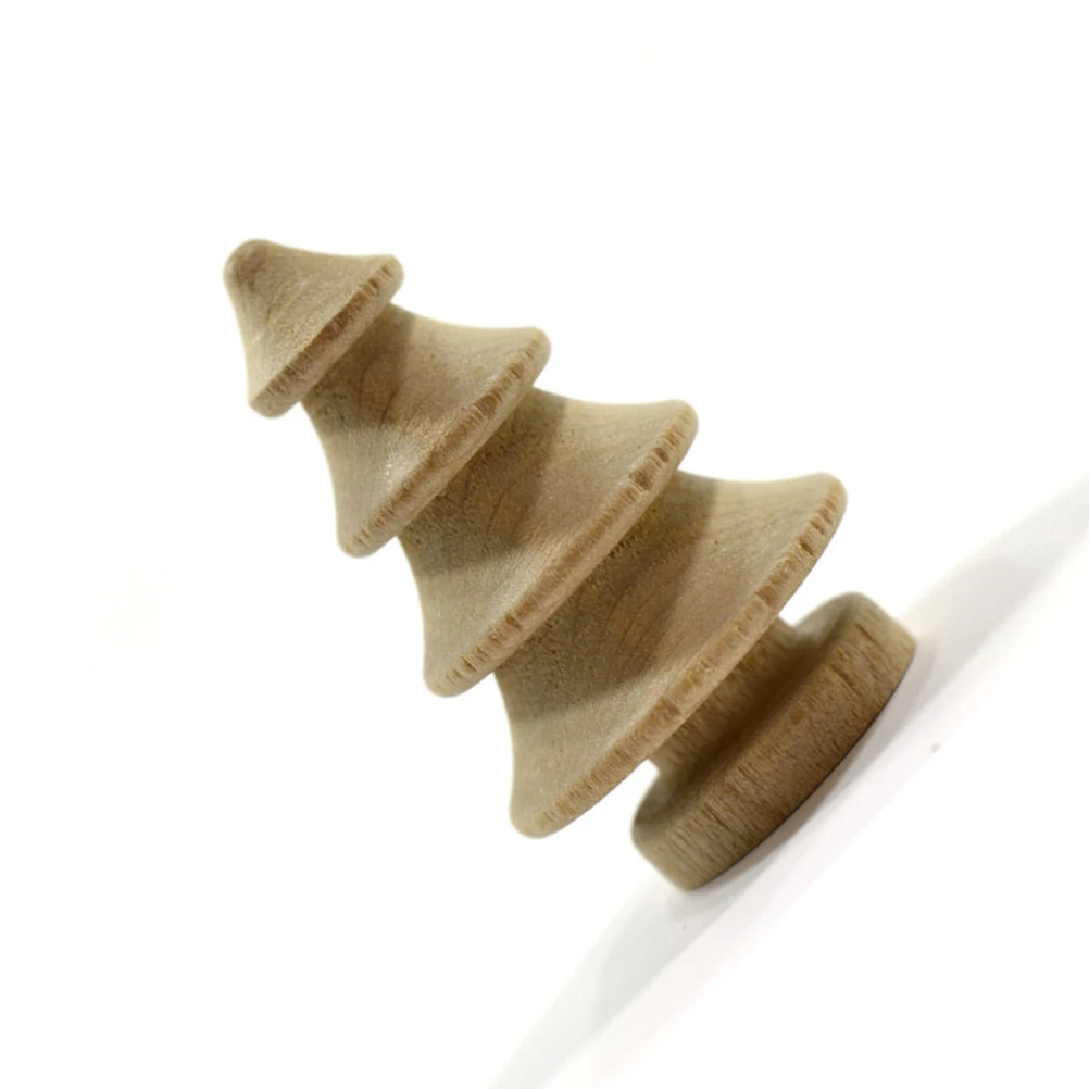 

20 Pcs Wood Crafts Wooden Christmas Table Decor for Gift Unfinished Xmas Tree Gifts