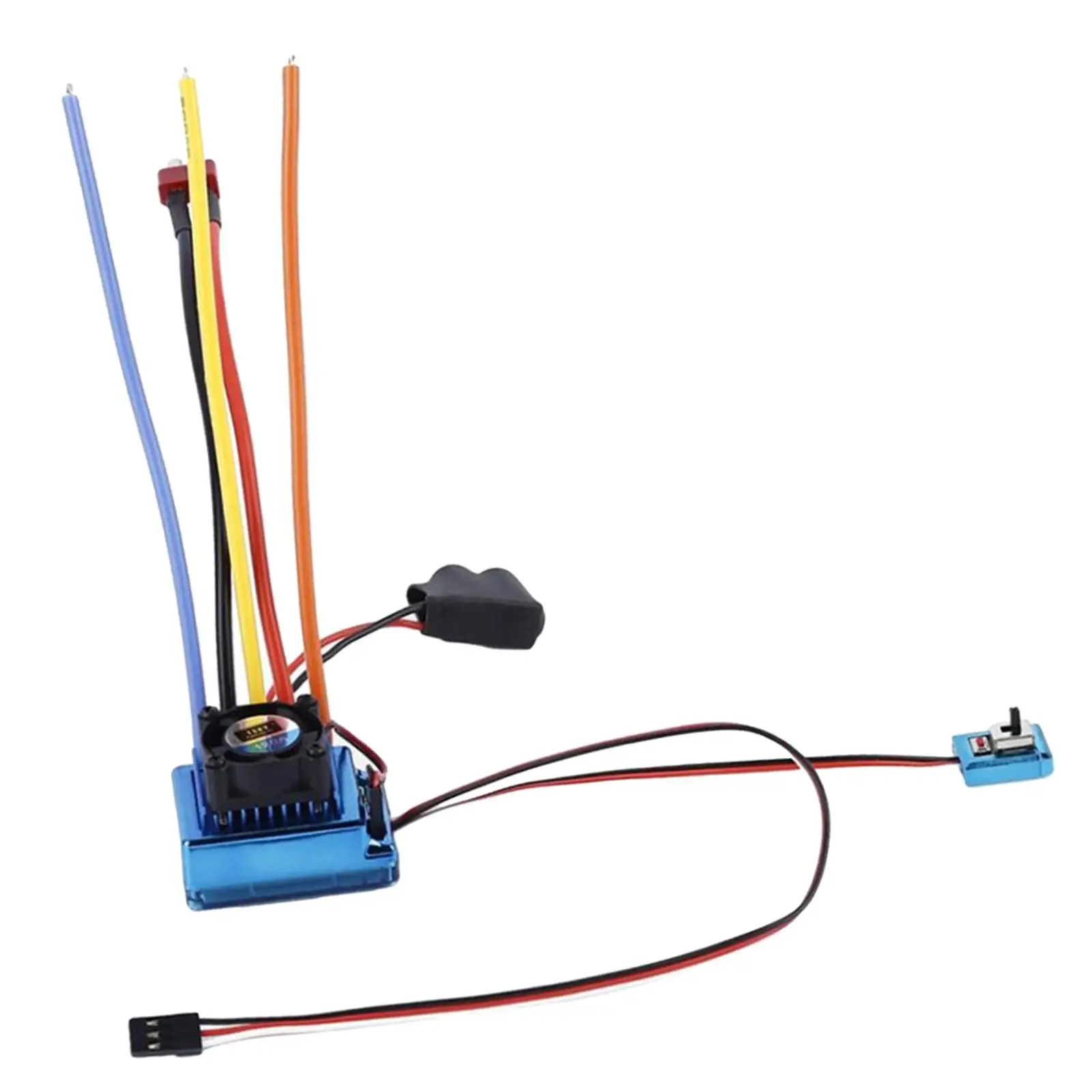 Professional RC Car Sensored Brushless ESC 120A Motor Controller for RC Crawler Car 1 10 Buggy Truck Parts view 2