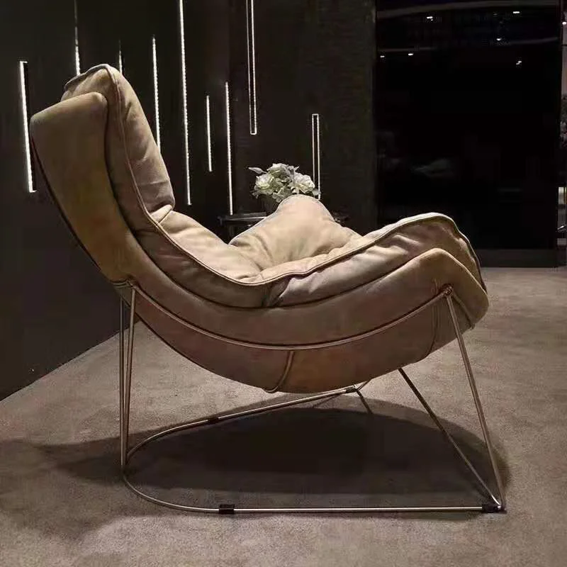 

High Quality Leisure Nordic BI-CAST Chair To Negotiate Reading Afternoon Tea Coffee Single Sofa Chair