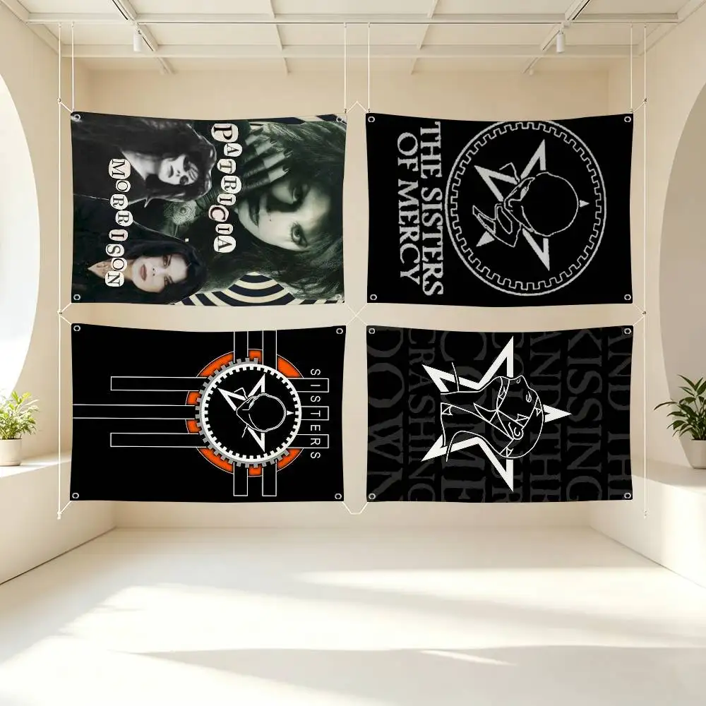 The S-Sisters of M-Mercy Flags Wall Hanging Tapestry Outdoor Garage Room Decorative flag Background Blanket