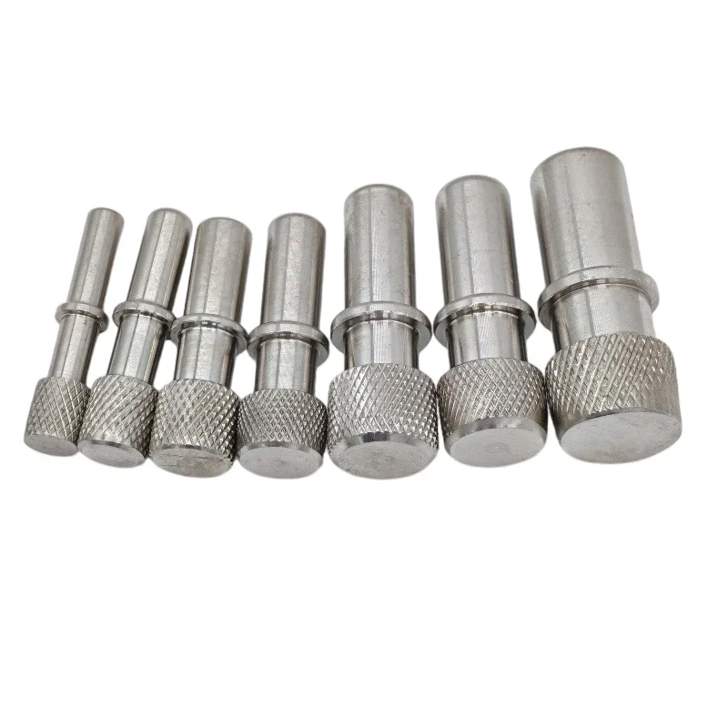 Edelstahl Metall-Steckerendkappe Männlicher Stecker Abdeckkappe 7.89 9.49 9.89 11.8 12.61 15.82 2 Stück pro Set – Detail 4
