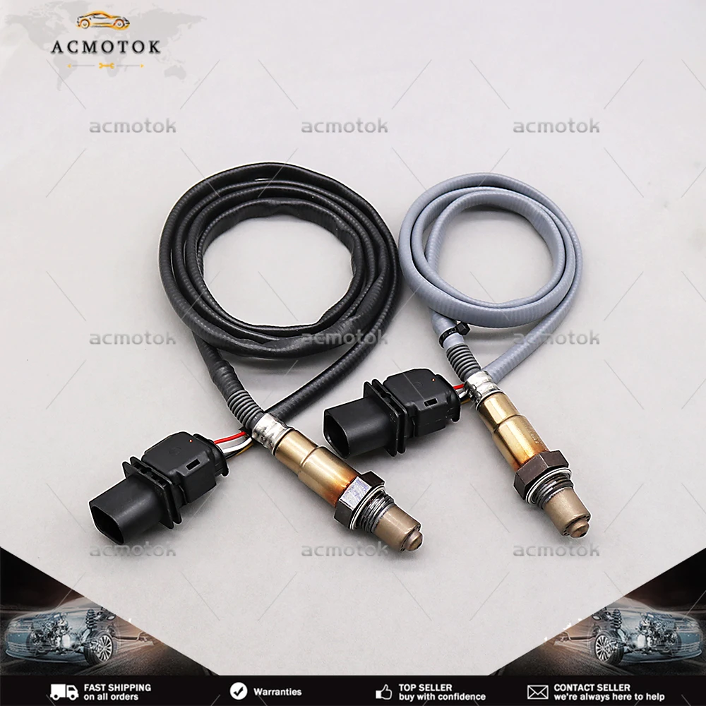 2PC 11787558073 11787558055 For BMW 128i 328i 328i xDrive 328xi X3 O2 Sensor Oxygen Sensor Lambda Sensor