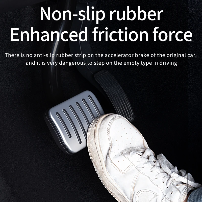 TESY For Tesla All Model YL Y Juniper Launch Model 3 Highland Accelerator Brake Pedal Anti Slip Foot Rest Cover 썸네일 5