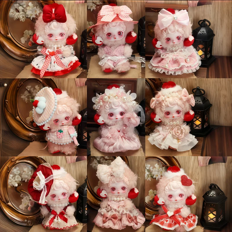 

Аутентичные новые 10 см Skullpanda V3 Youfound Me серии сказочный стиль легкое роскошное платье кукла одежда аксессуары праздничные подарки