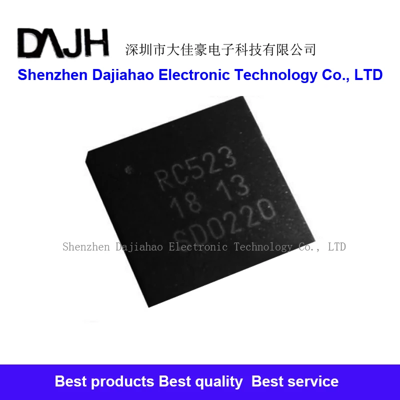10pcs/lot RC523 QFN32 ic chips MFRC52302HN1 RC523 QFN-32 RFID reader/writer IC in stock