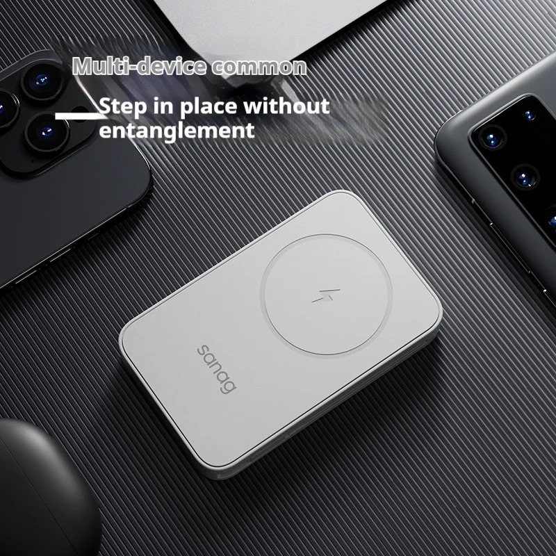 Sanag K69 Pro Magnetic Wireless Power Bank 10000mAh Large Capacity PowerBank Two-way Fast Charge PowerBank Customized Chargers