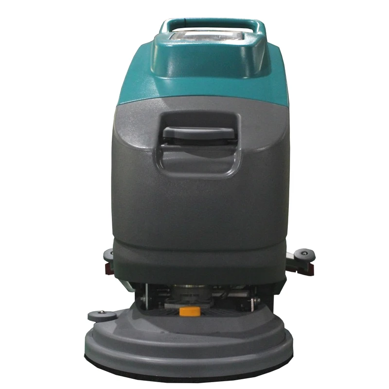T60 Hand Push Floor Scrubber Industrial Cleaning Machine Sweeper For Mall Workshop