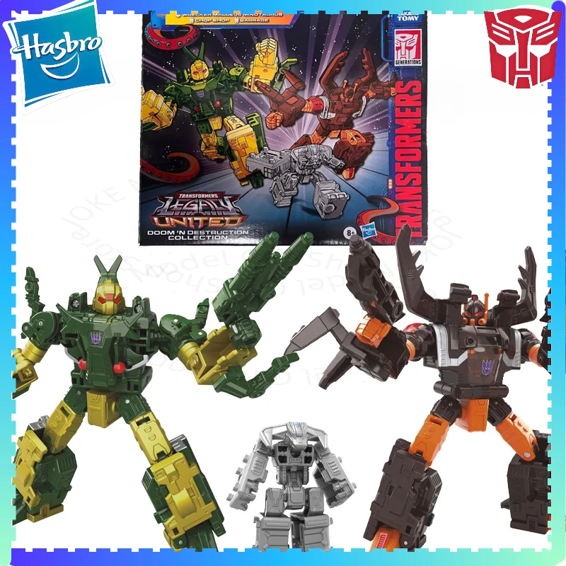 

Transformed toys Legacy Alliance: Destrucción y Destrucción Serie Butcher and Barrage Micro Masters Thunder Rescue Team Minotaur