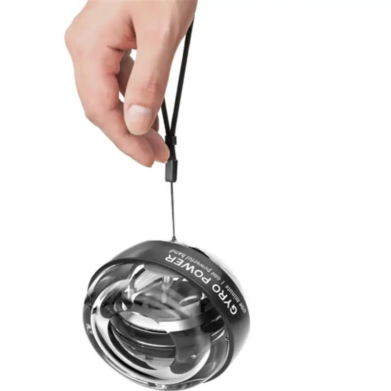 Popular Gyro Ball Wrist Muscle Recovery Strengthening Hand Exercise OEM Logo Grip Training Portable Gyro Ball