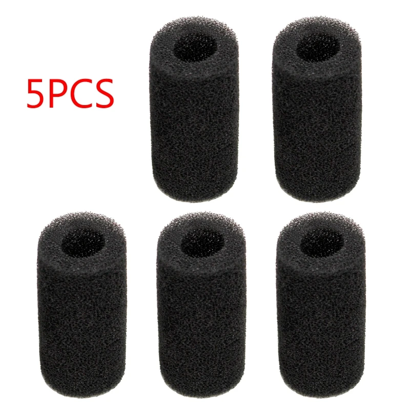 Pre-Filter Sponge 5 Pack for Fluval Edge Aquarium Black Color Pre-Filter Foam Rolls Sponges for Aquarium Fish Tank