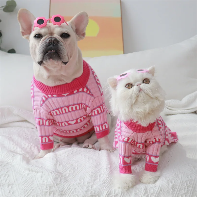 

Luxury Designer Winter Sweater for Pets, Fashion Pet Clothes, Cat and Dog Clothes,Dog Accessories, Pet Apparel, 2022