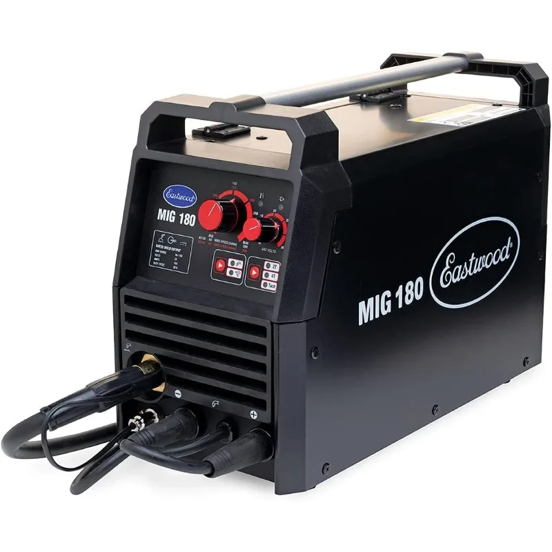 180 Amp MIG Welder Machine Dual Voltage 110V 220V for Steel & Aluminum | Auto Restoration Welding Machine