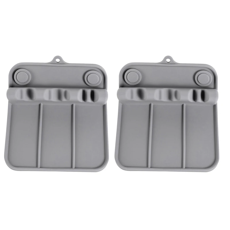 ABBN-Silicone Kitchen Utensils Storage Tray Spoon Spatula Pot Lid Chopsticks Kitchen Utensils Placemat