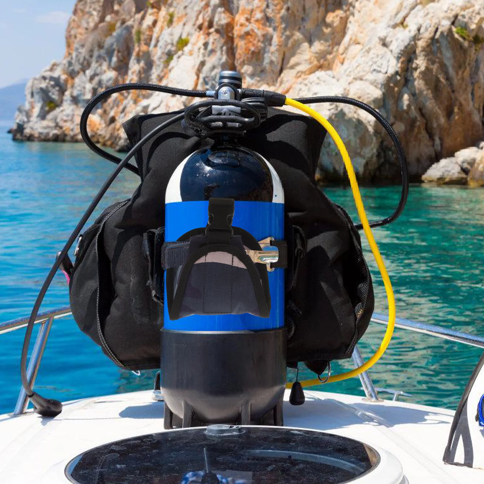 Oxford Cloth Dive Weight Belt Bag Portable Diving Waist Pouch Weight Holder for Freediving and Scuba Diving Accessories