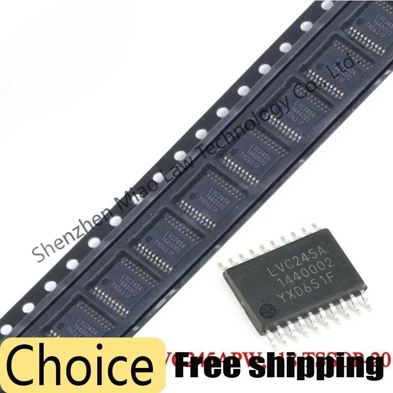 5pcs 74LVC245 74LVC245A 74LVC245APW 74LVC245APW,118 TSSOP-20 Three-state Output Eight-way Bus Transceiver Logic Chip IC