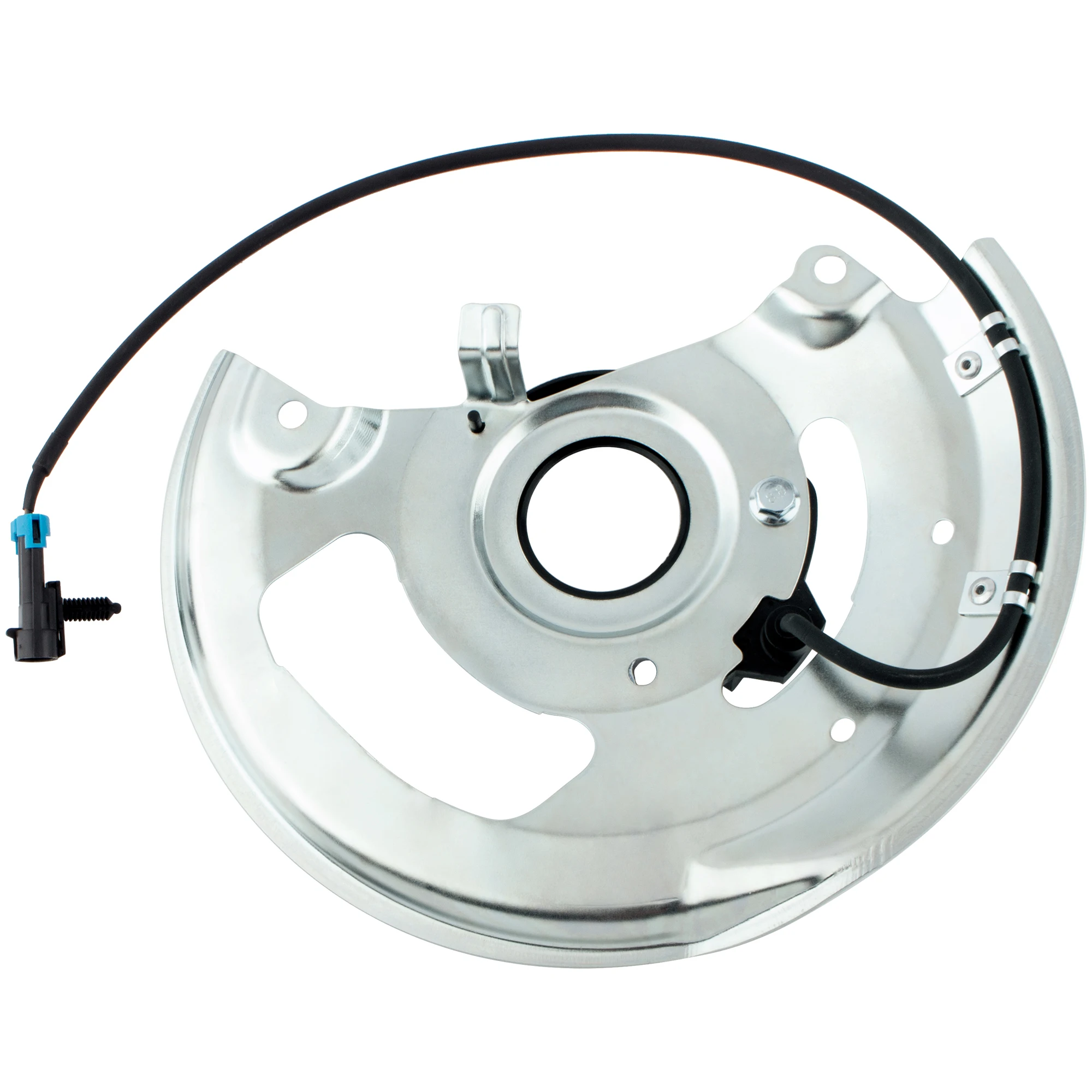 BOXI Front Left ABS Wheel Speed Sensor & Dust Shield Fit for Chevrolet Blazer 95-98 / Chevy S10 for GMC Sonoma 95-03 / S10 Blazer 91-94 / Jimmy 92-97 / S15 Jimmy 1991 (ONLY for RWD) SU12039 970-097