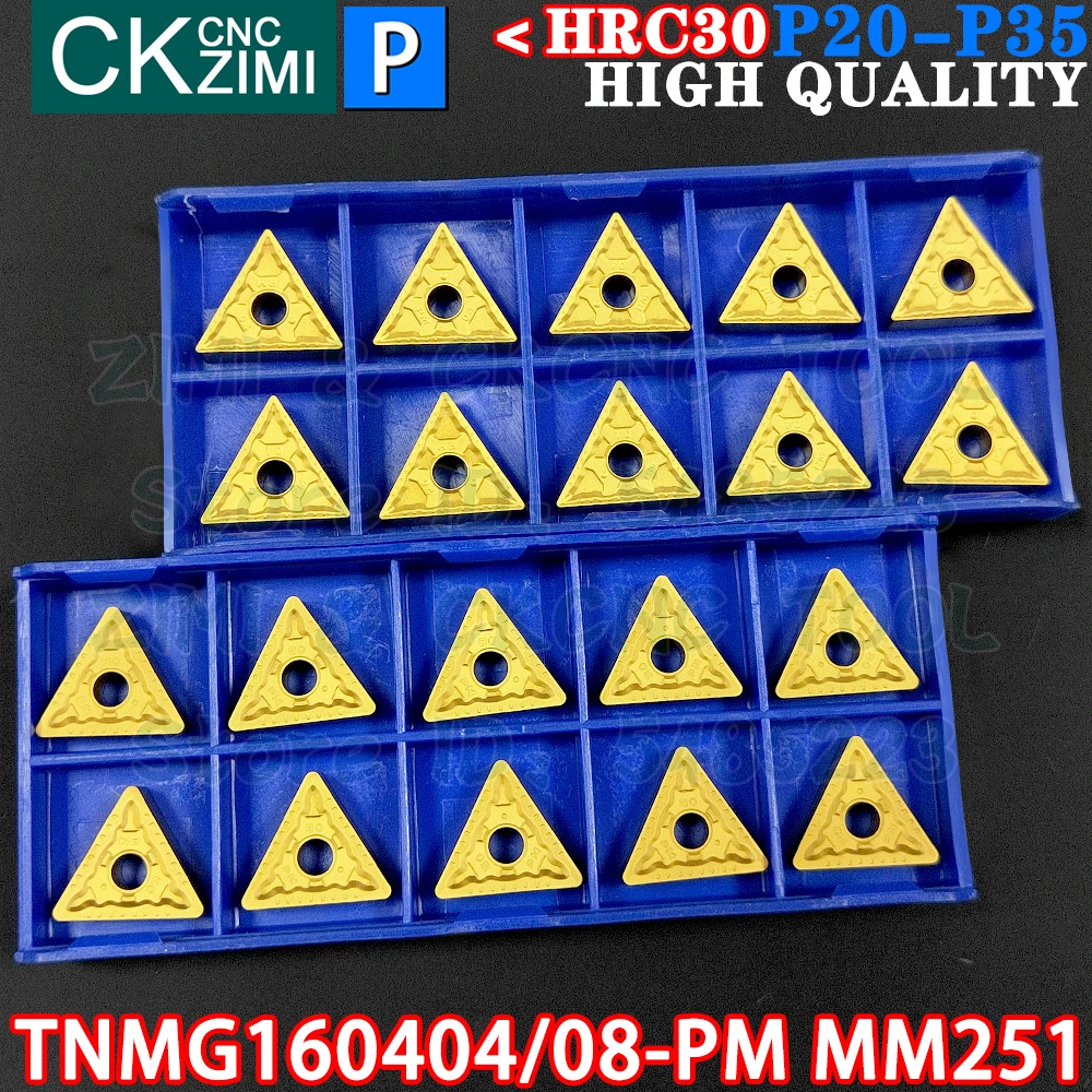 TNMG160404-PM MM251 TNMG160408-PM MM251 TNMG 1604 كربيد إدراج الخارجية تحول إدراج أدوات ماكينة بتحكم رقمي بالكمبيوتر مخرطة معدنية أدوات القطع TNMG 1604 TNMG1604 TNMG331 TNMG332 PM