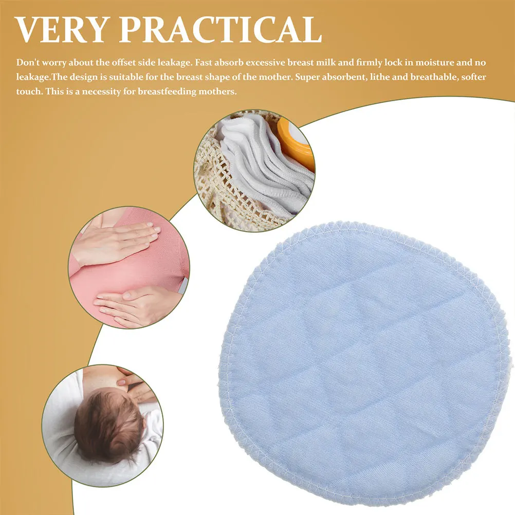 

20 шт. моющиеся подушечки для кормления, хлопковые подушечки для грудного вскармливания, герметичные, против галактореи, многоразовые, удобные подушечки для груди