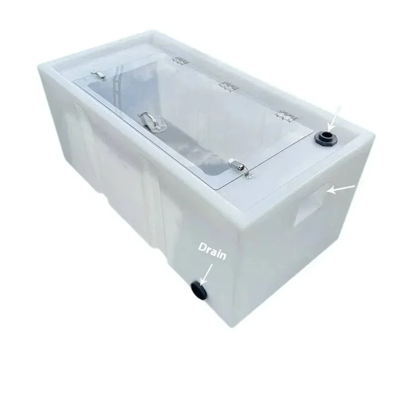 40L/60L/70L New Car Fishing Box Transportation Live Fish Bucket Thickened Environmentally Friendly Plastic Storage Tank