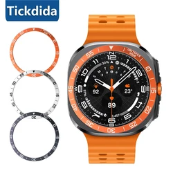 Metal Bezel Ring Case for Samsung Galaxy Watch 7 Ultra Bezel Styling Frame Case for Galaxy Watch Ultra 47mm Cover Accessories
