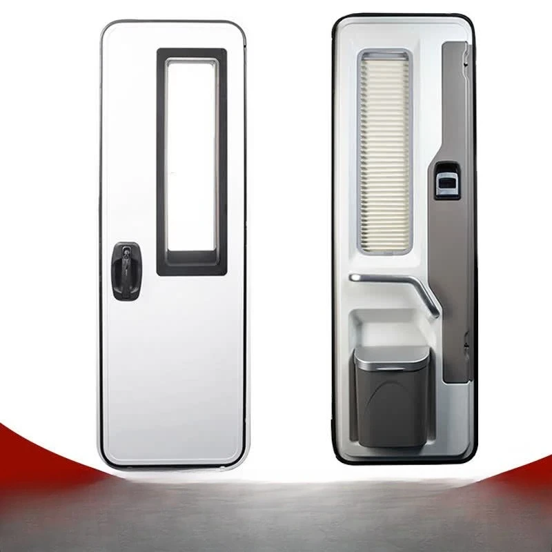 RV trailer modification accessories New high-strength thickened European RV door Double-layer with screen door 580 * 1800