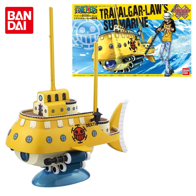 

Bandai One Piece Great Ship пиратский корабль Trafalgar D водный закон подводная лодка Сборная модель аниме экшн-фигурки Модель