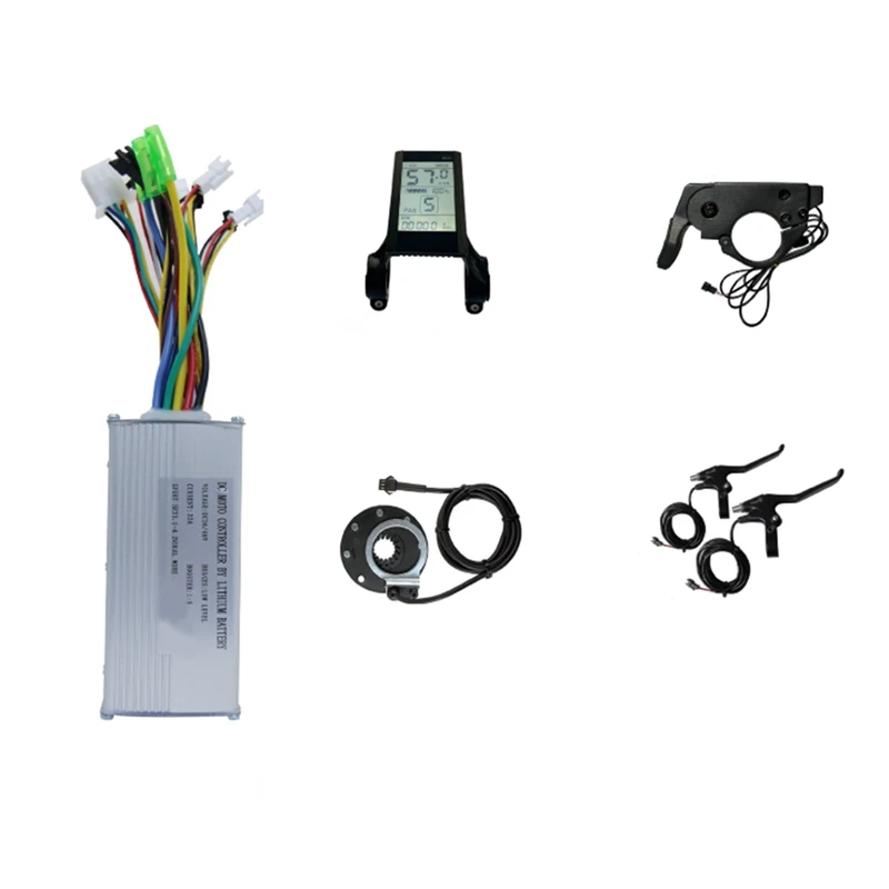 22A Controller Electric Bicycle Electric Scooter Kit S830 Display Sine Wave Controller 36/48V 22A 500W