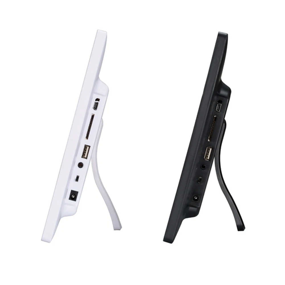 

Supernew 12-дюймовая цифровая фоторамка HD 1280X800 Электронная фоторамка Музыкальный видеоплеер Функция, черный, вилка европейского стандарта