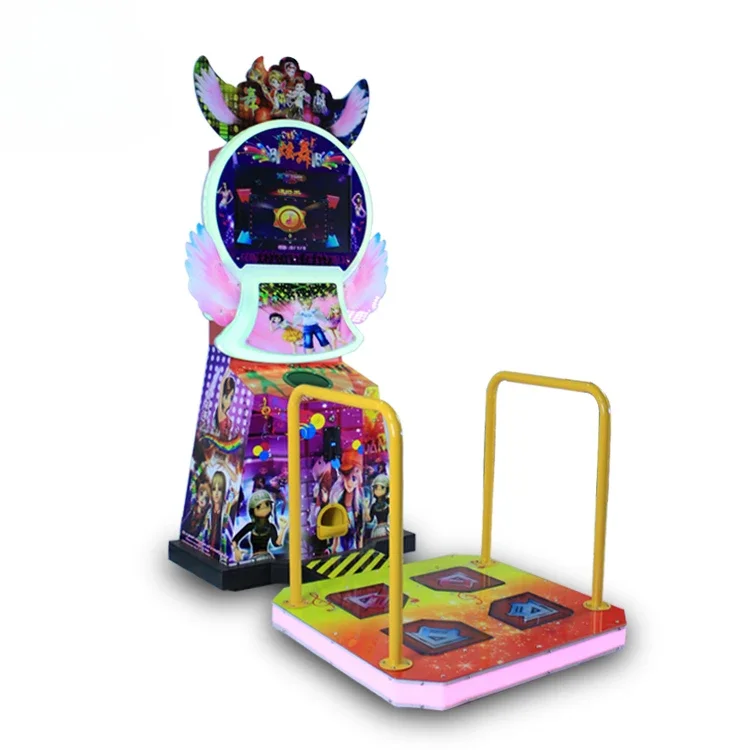 high quality arcade  music game machine dance machine pump it up dance machine