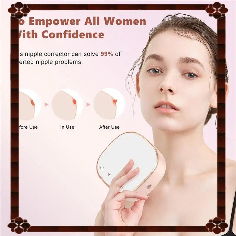

24-Hour Delivery Electric Inverted Nipple Corrector Portable Niplette Correct Flat And Inverted Nipples With Ease To Help Breast