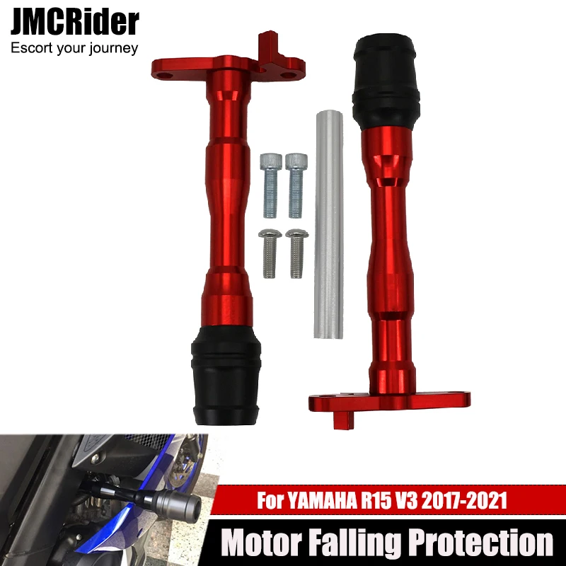 

Для YAMAHA YZF-R15 YZF R15 YZFR15 V3 2017 2018 2019 2020 2021 падающая защитная рамка ползунок защитная накладка
