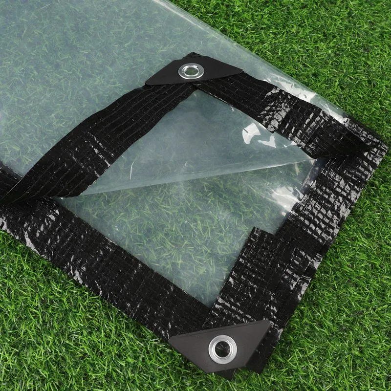 Anpassbare transparente PEVA-Plane für den Außenbereich, wasserdichter Zaun, Gewächshausfolie, regendichtes Tuch, Haustiere, Haus, Regenschutz, Pflanzenplane – Detail 15
