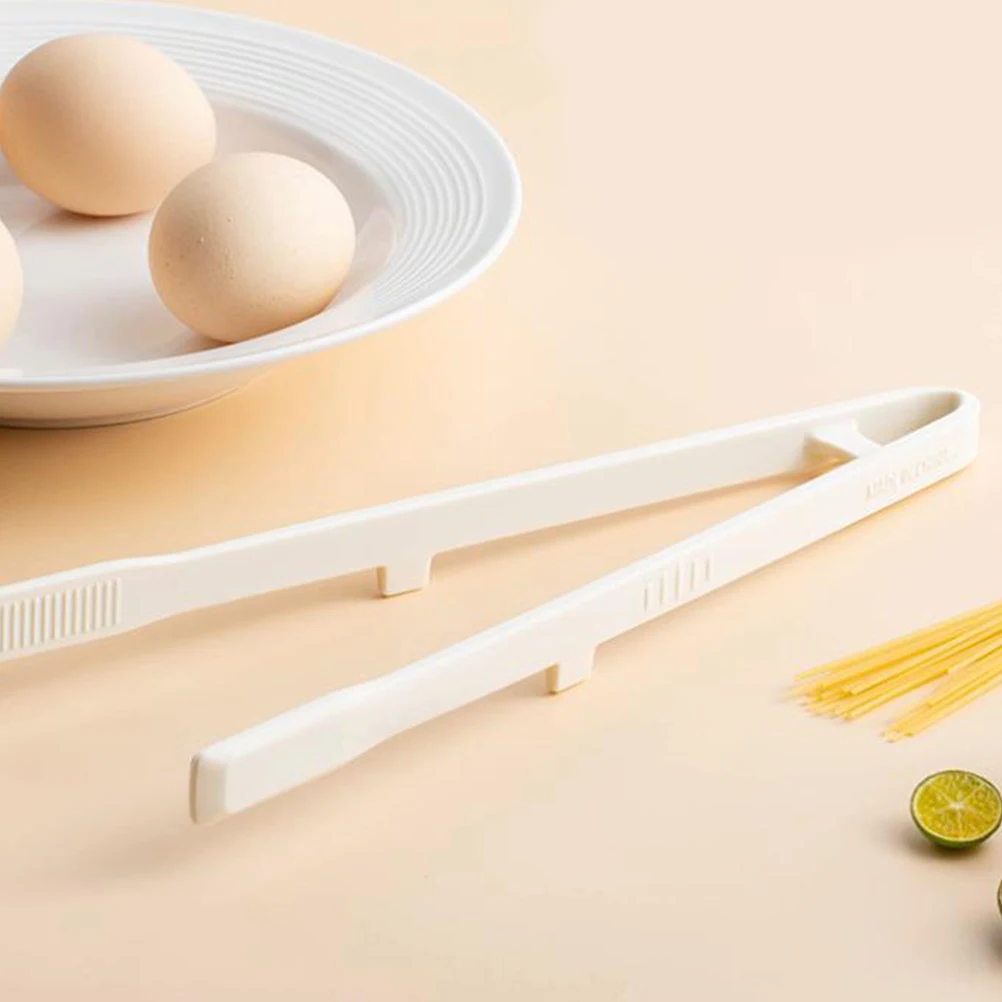 

3pcs Silicone Bread Tongs Heat Resistant Kitchen Tools Food Gripping Serving Practical Lightweight Storage BBQ Party