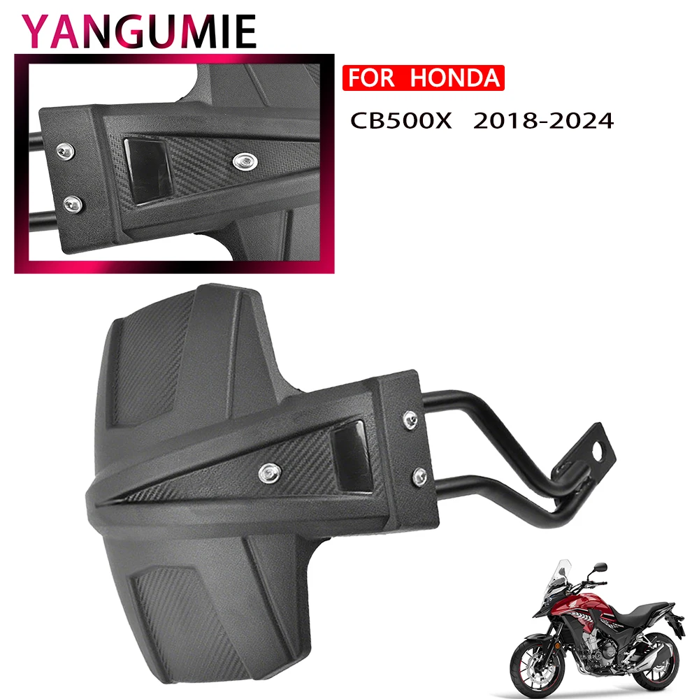 

CB500X For Honda CB 500X 500 X 2018-2024 Rear Fender Mudguard Motorcycle Hugger Flap Splash Guard Mudflap Accessories 2023 2022