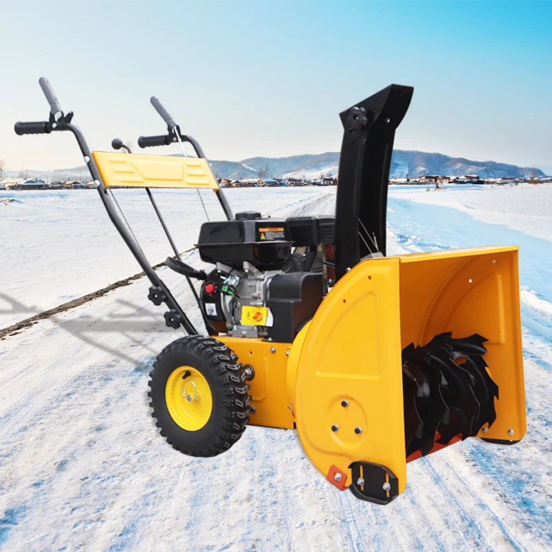 snow cleaning CE Certification Multifunction Walk Behind snow thrower 3 In 1 Gasoline Snow Blower Price