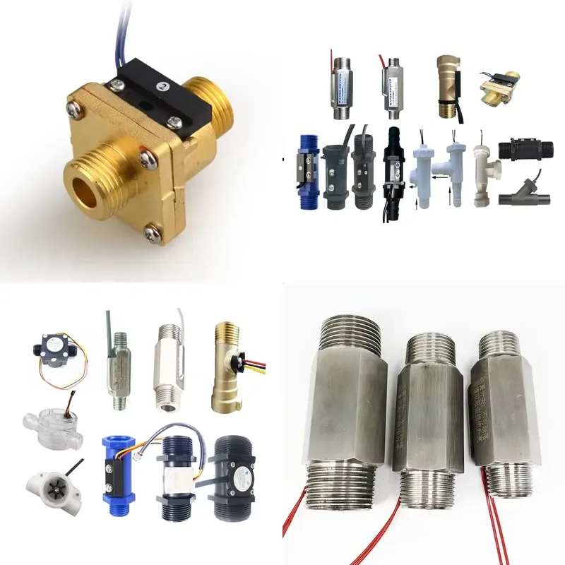 Brass Water Flow Sensor, G1/2