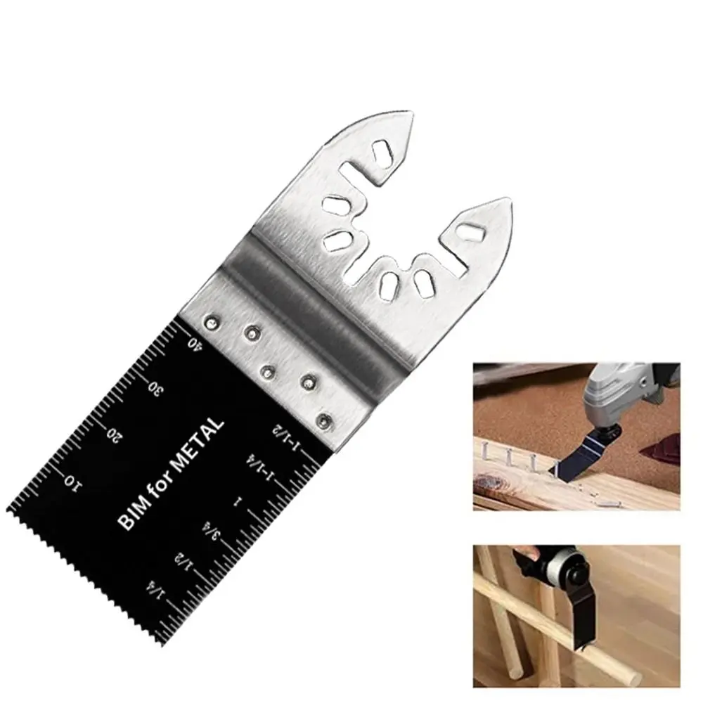 

Multi Tool Blades Bi-Metal Oscillating Multi Tool Saw Blade Renovator Cut Tool Blades For Wood Metal Plastic Cutting Power Tool