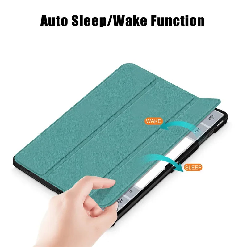 Etui na tablet Samsung Tab S10 Ultra 14,6 cala S9 S8 Ultra SM-X920 X910 X900 Flip Stand Magnetic Leather Cover Hard 14,6" — zdjęcie produktu 2