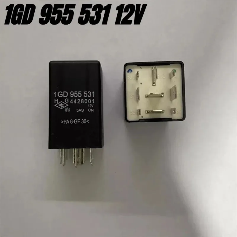 （Brand New Original）1pcs/lot 100% original genuine relay:1GD 955 531 12V 9pins Automotive wiper relay