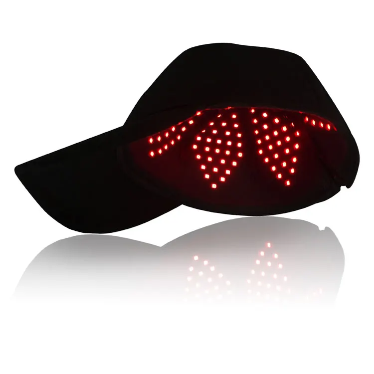 Adjustable Red NIR LED Cap 630nm 660nm 780nm 850nm 940nm Light Therapy Helmet Handheld Pain Relief Targeted Head 180pcs LEDs 30W