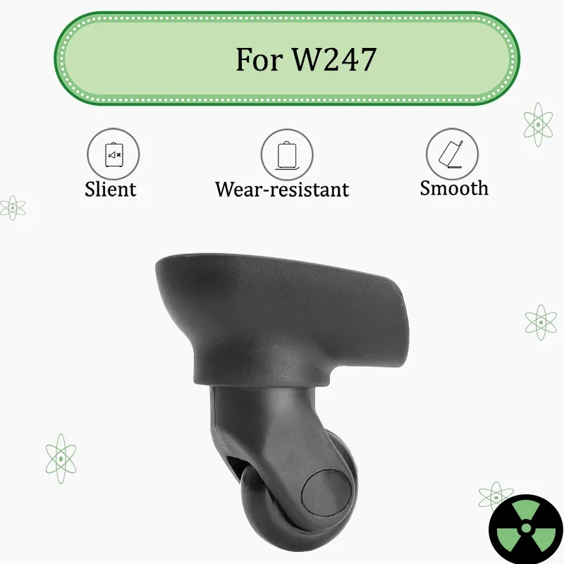 

For W247 Wear-Resistant Upgrade Edition Luggage Casters Accessory Set - Suitcase Includes Anti-Loosening Screws + Installation