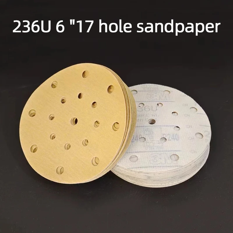 3M236U Round Sandpaper 6 