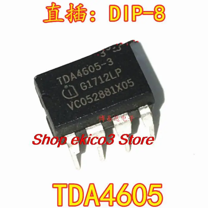 10pieces Original stock  TDA4605 TDA4605 DIP-8  IC