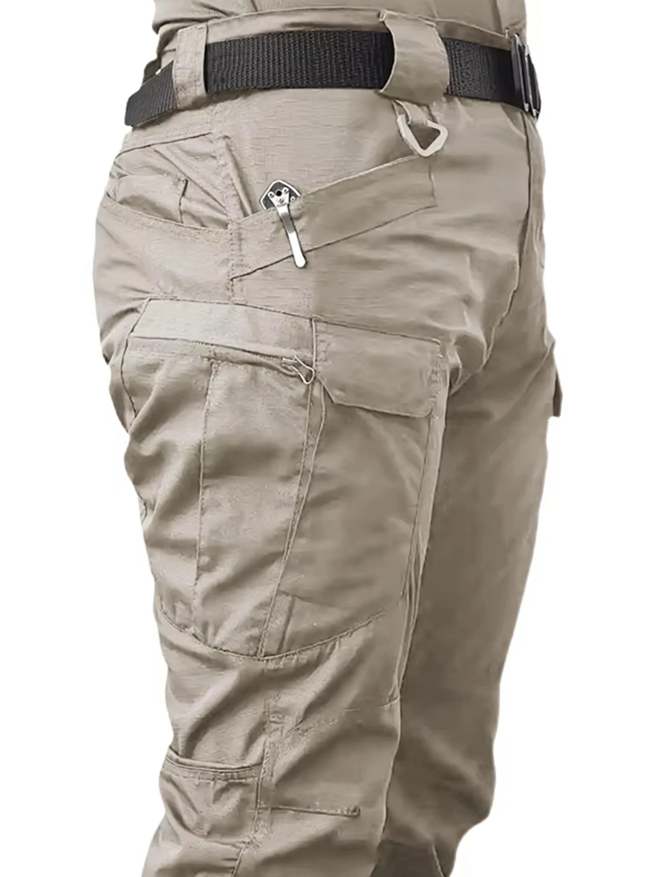 

Мужские водонепроницаемые дышащие уличные брюки с большим карманом, тактические спортивные повседневные комбинезоны, брюки XS-3XL