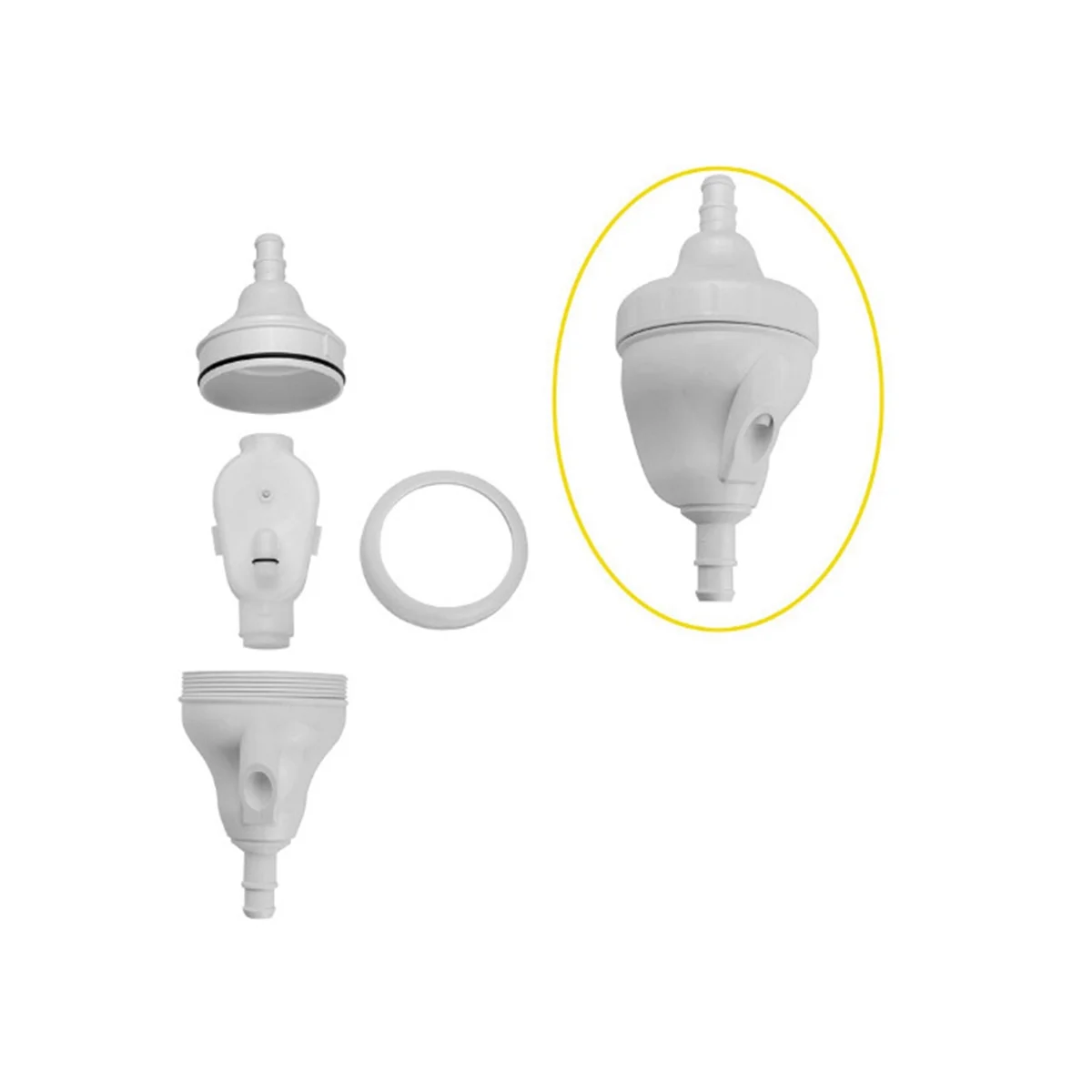 Kit de válvula de respaldo G52, pieza de repuesto, ajuste exacto para Polaris 180, 280, 380, 480, 3900, piezas de limpiador de piscinas