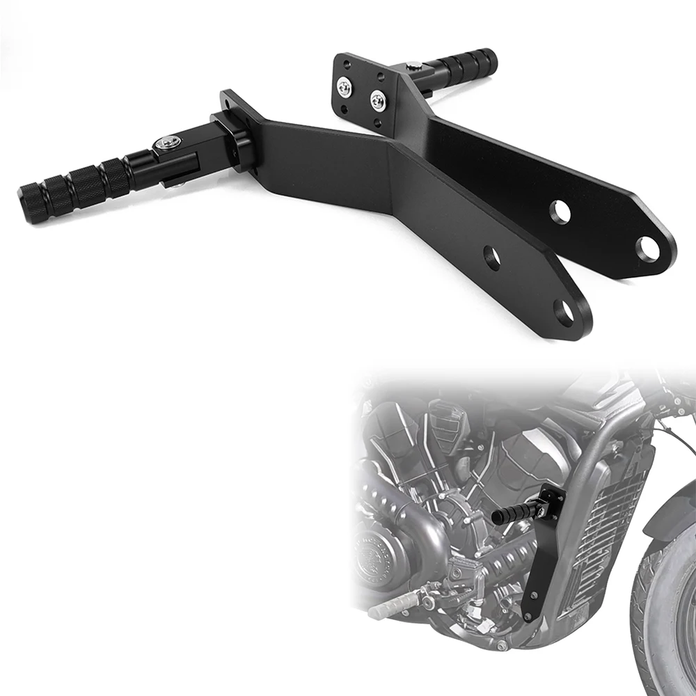 

Fit For Indian Scout 2025+ Motorcycle Rider Foot Peg Footrest Kit Adjustable Highway Peg Mounts Rider Foot Rest Foot Pegs