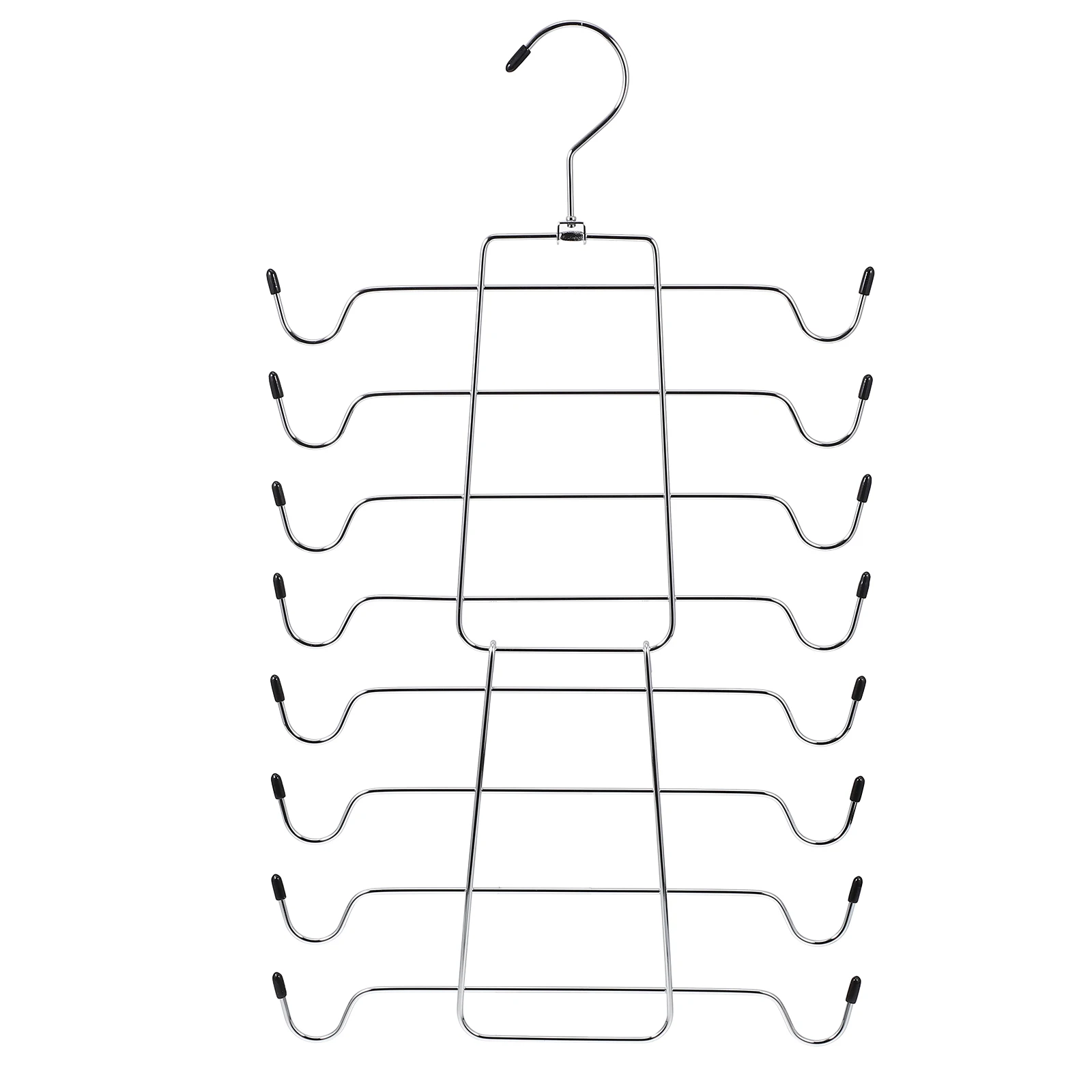 

8-tier Multi-layer Underwear Hanger Space Saving Slim Foldable Design Wardrobe Organizer Home Storage Solution